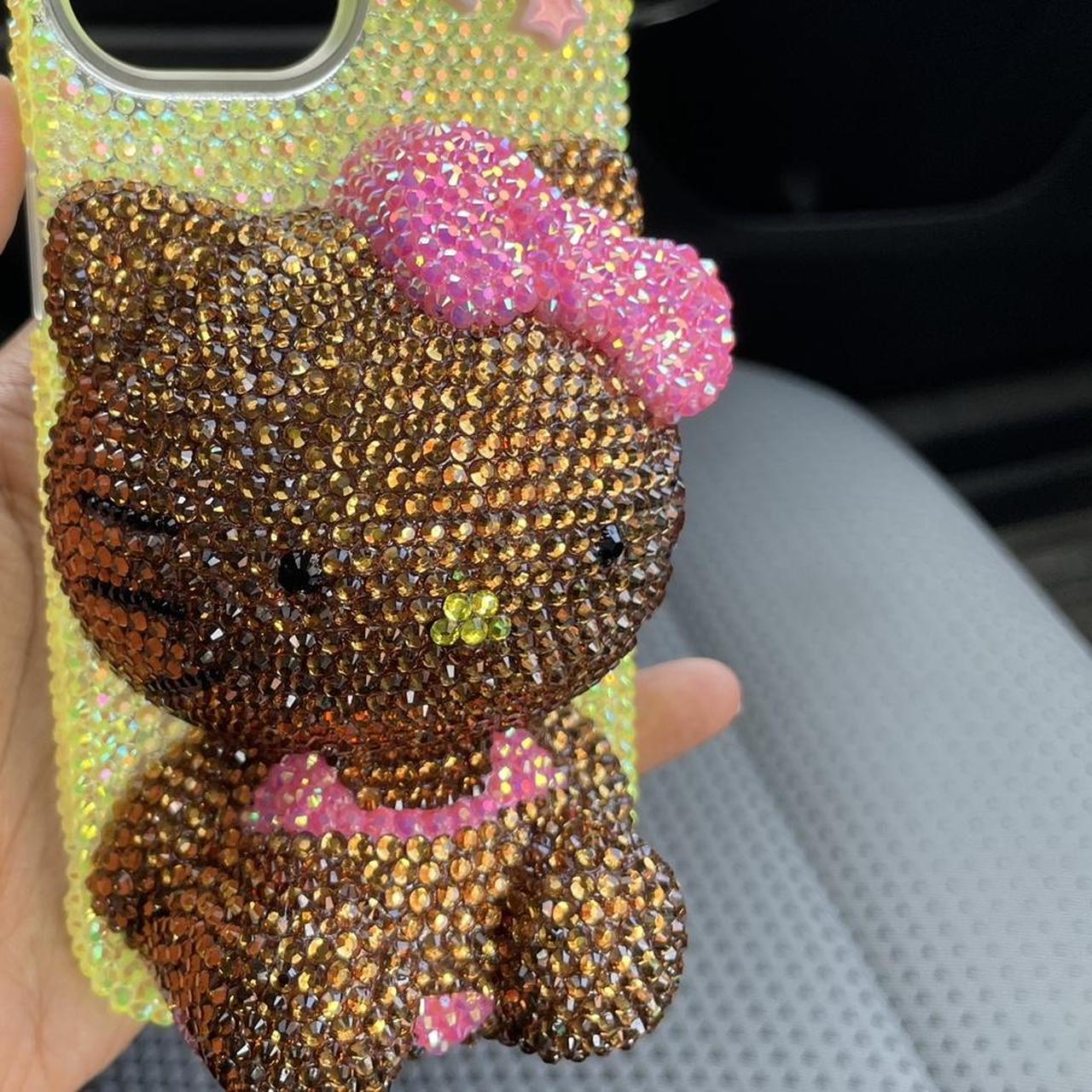 Rhinestone 3D Hello Kitty Phone Case