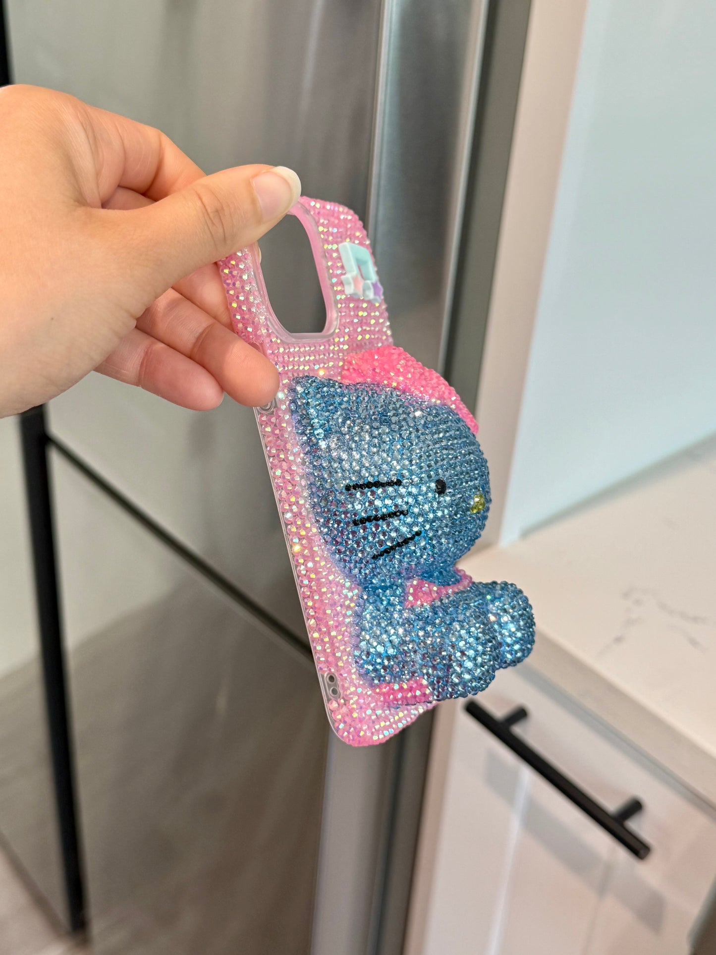 Rhinestone 3D Hello Kitty Phone Case