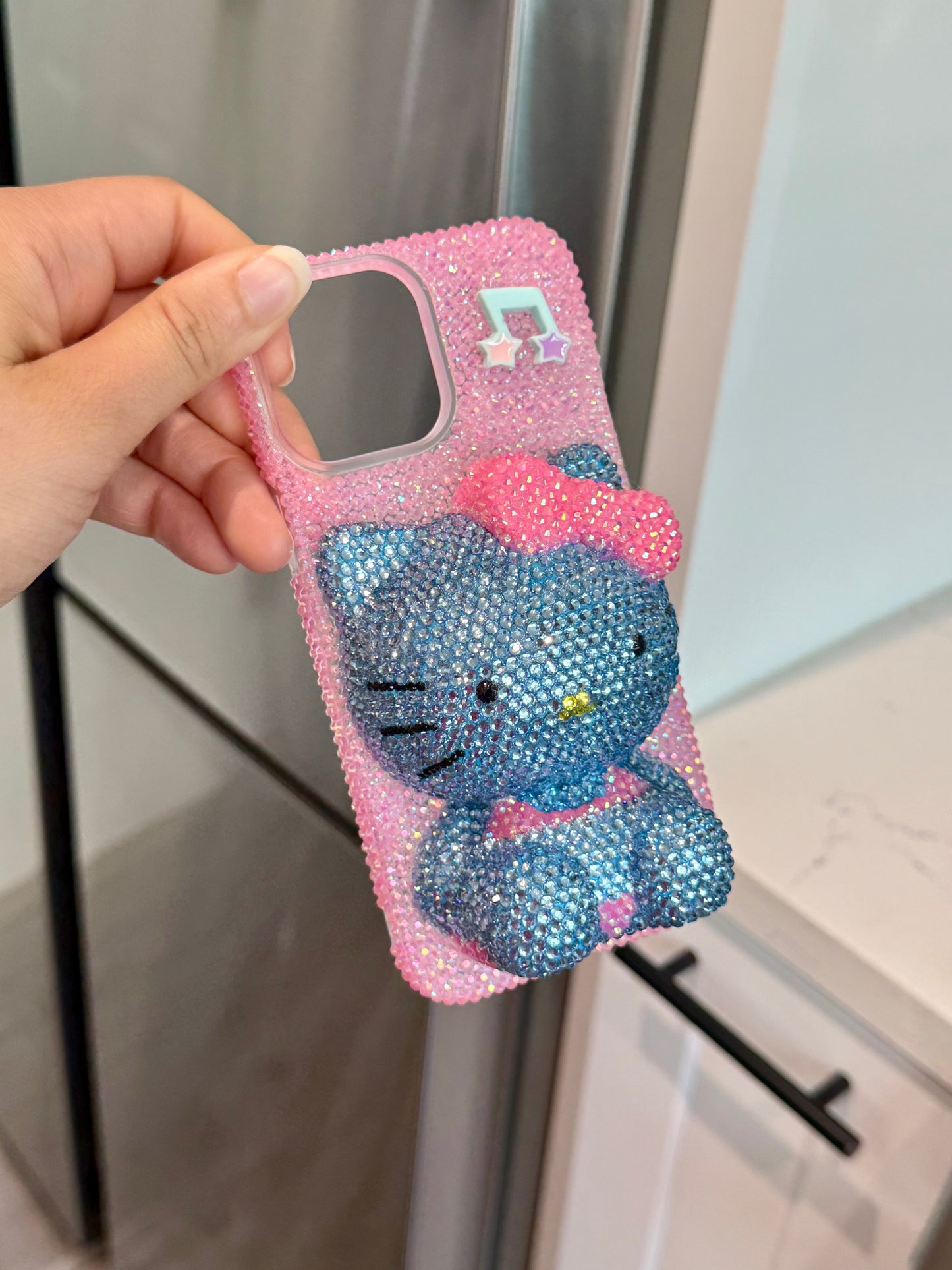 Rhinestone 3D Hello Kitty Phone Case