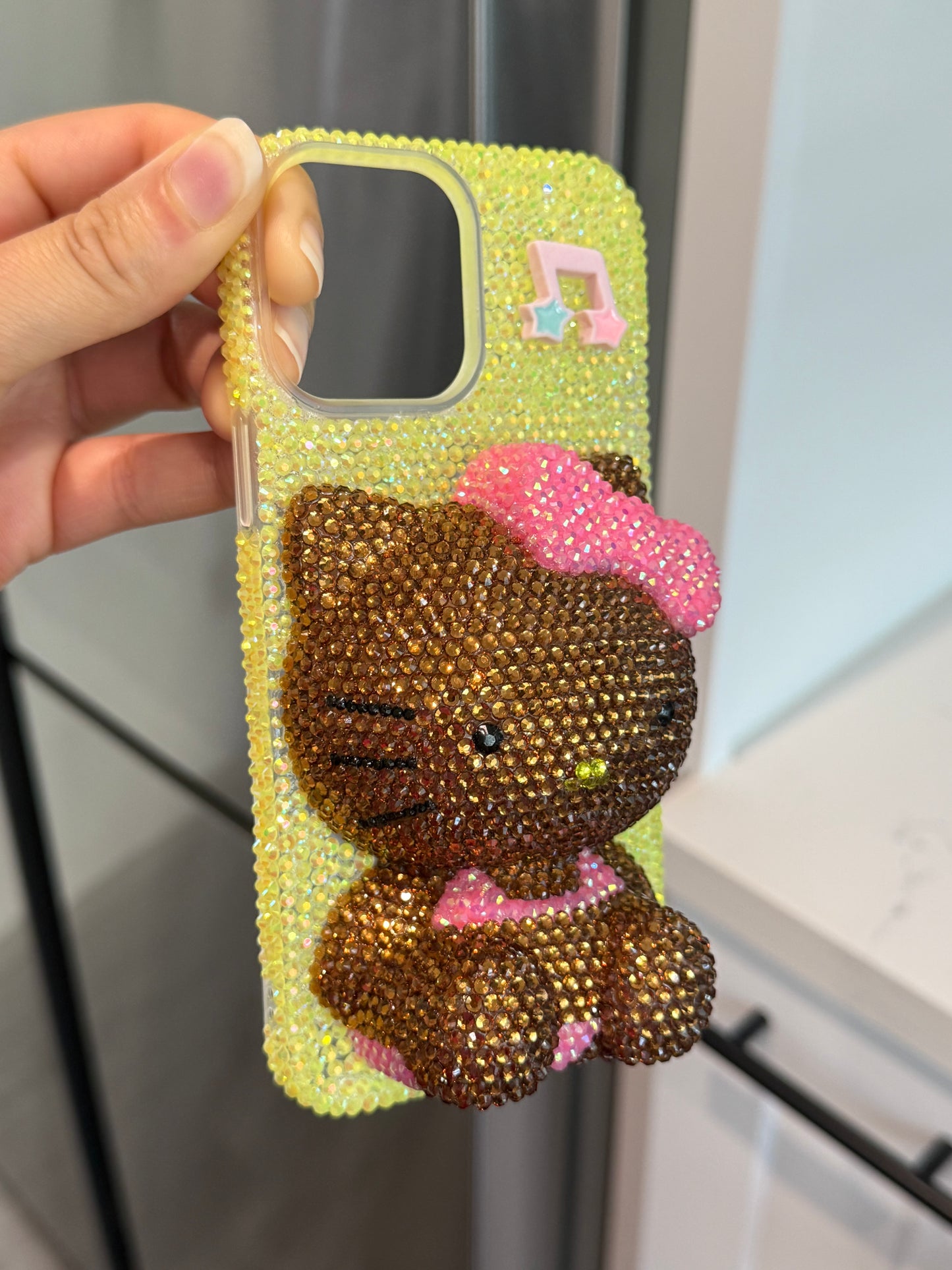 Rhinestone 3D Hello Kitty Phone Case