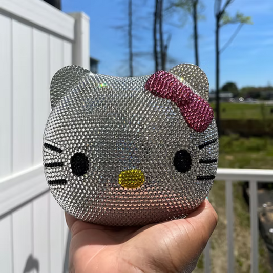 *RARE* Rhinestone Hello Kitty Clutch