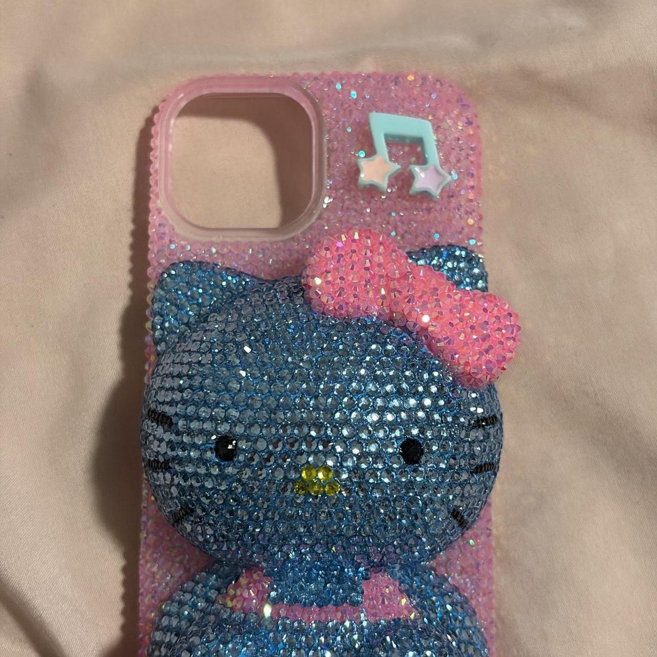 Rhinestone 3D Hello Kitty Phone Case
