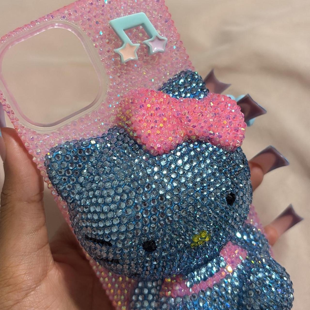 Rhinestone 3D Hello Kitty Phone Case