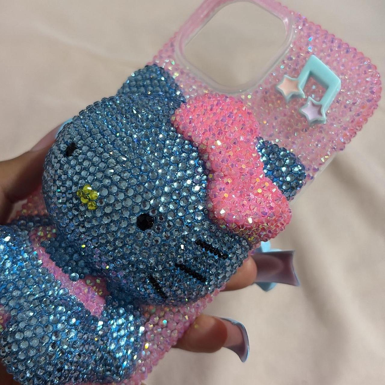 Rhinestone 3D Hello Kitty Phone Case